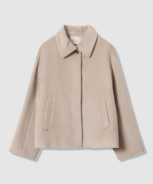 ANAYI / アナイ ピーコート | アルパカシャギーショートコート | 詳細5