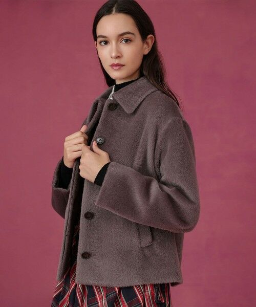 ANAYI / アナイ ピーコート | アルパカシャギーショートコート | 詳細10