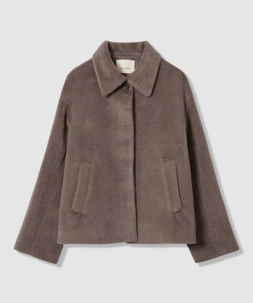 ANAYI / アナイ ピーコート | アルパカシャギーショートコート | 詳細13