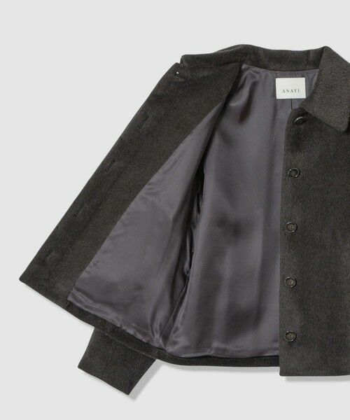 ANAYI / アナイ ピーコート | アルパカシャギーショートコート | 詳細26