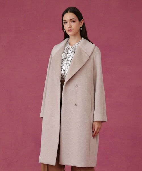 ANAYI / アナイ トレンチコート | アルパカシャギーテーラーコート | 詳細1