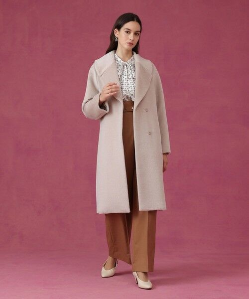 ANAYI / アナイ トレンチコート | アルパカシャギーテーラーコート | 詳細4