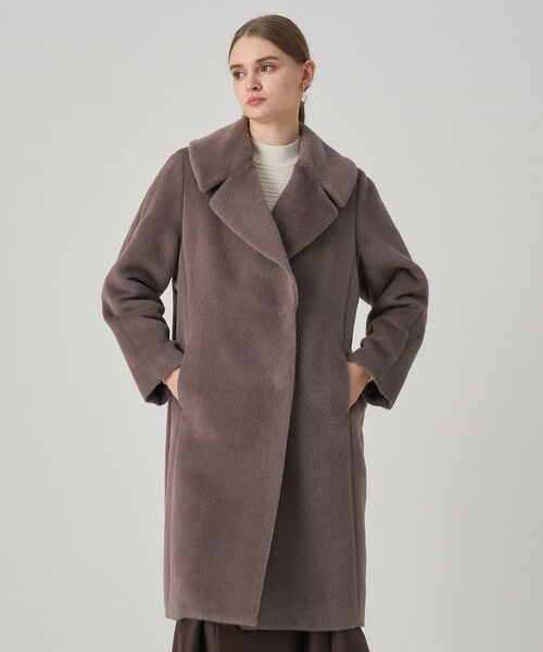 ANAYI / アナイ トレンチコート | アルパカシャギーテーラーコート | 詳細9