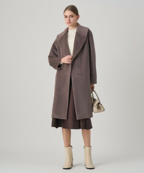 ANAYI / アナイ トレンチコート | アルパカシャギーテーラーコート | 詳細11