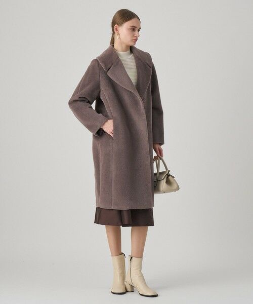 ANAYI / アナイ トレンチコート | アルパカシャギーテーラーコート | 詳細12