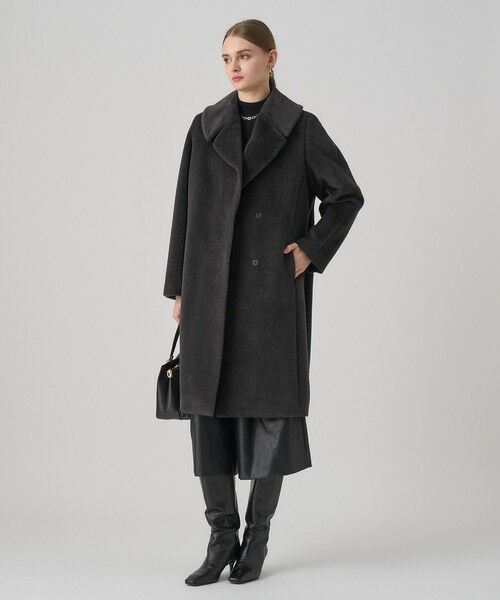 ANAYI / アナイ トレンチコート | アルパカシャギーテーラーコート | 詳細20