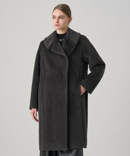ANAYI / アナイ トレンチコート | アルパカシャギーテーラーコート | 詳細16