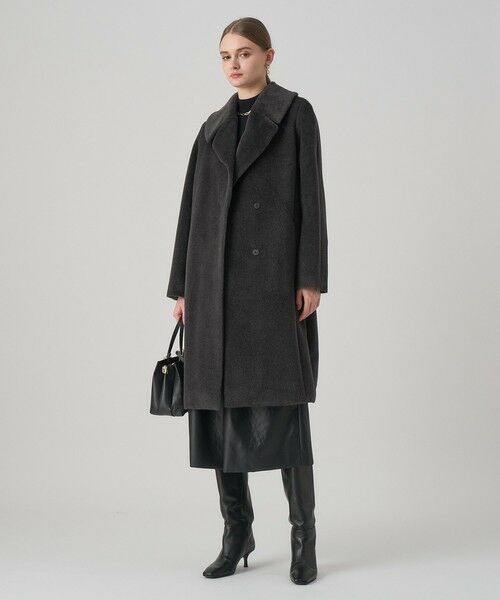 ANAYI / アナイ トレンチコート | アルパカシャギーテーラーコート | 詳細19