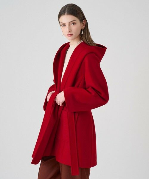 ANAYI / アナイ その他アウター | カシミヤ混フードガウンコート | 詳細21