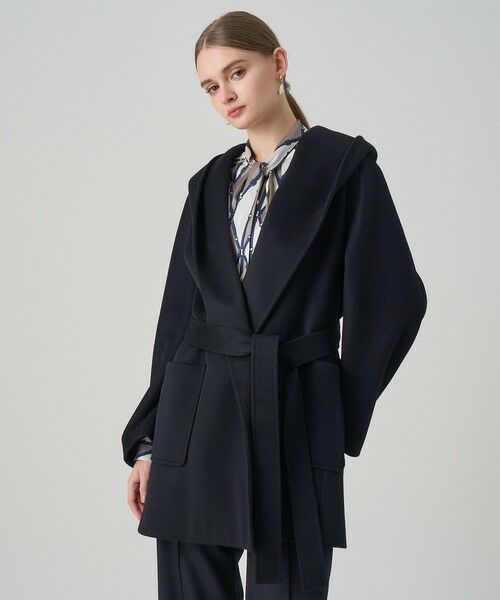 ANAYI / アナイ その他アウター | カシミヤ混フードガウンコート | 詳細29