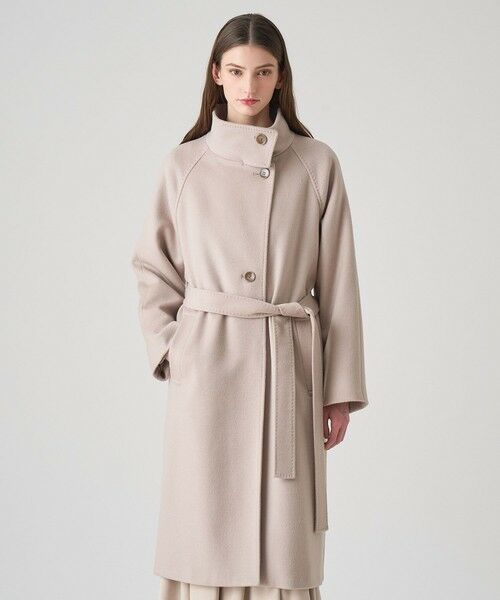 ANAYI / アナイ その他アウター | カシミヤ混スタンドカラーコート | 詳細1