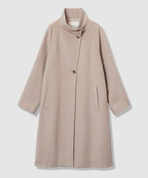 ANAYI / アナイ その他アウター | カシミヤ混スタンドカラーコート | 詳細6