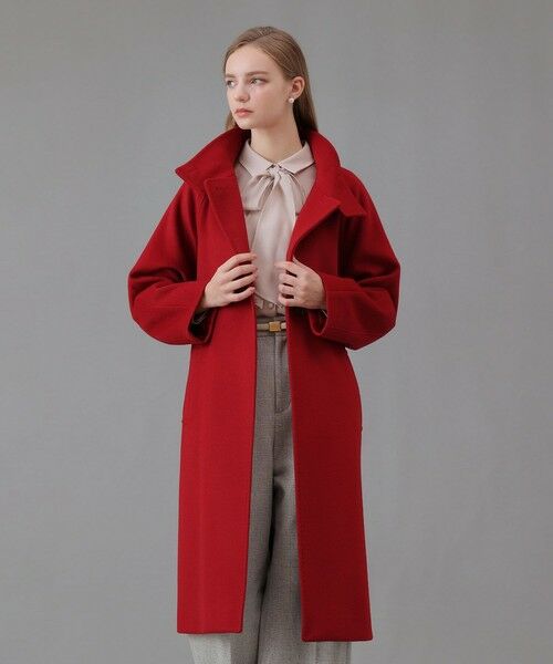 ANAYI / アナイ その他アウター | カシミヤ混スタンドカラーコート | 詳細11