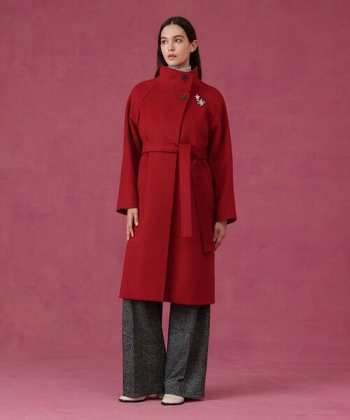ANAYI / アナイ その他アウター | カシミヤ混スタンドカラーコート | 詳細13