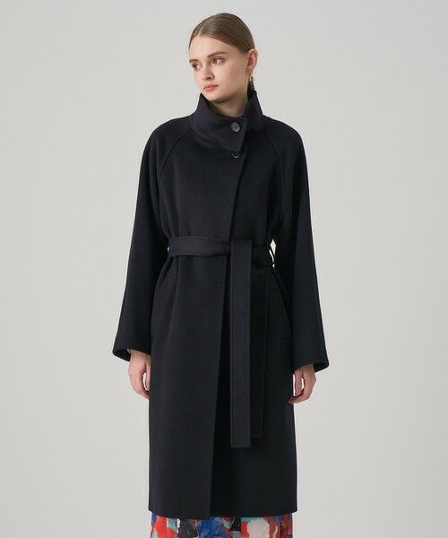 カシミヤスタンドカラーコート （その他アウター）｜ANAYI