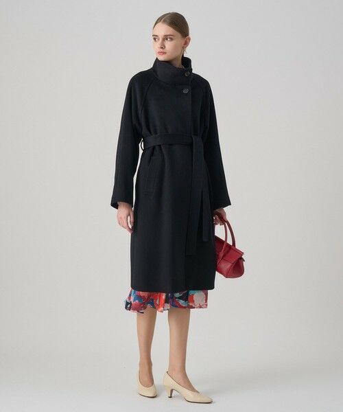 カシミヤスタンドカラーコート （その他アウター）｜ANAYI