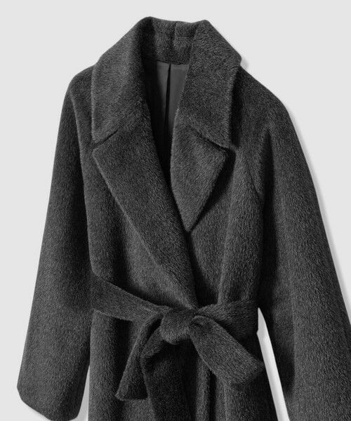 ANAYI / アナイ トレンチコート | スーリーアルパカシャギーローブコート | 詳細4