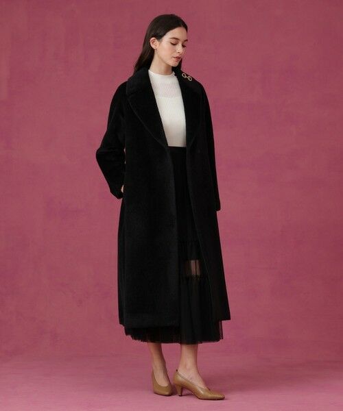 ANAYI / アナイ トレンチコート | スーリーアルパカシャギーローブコート | 詳細10