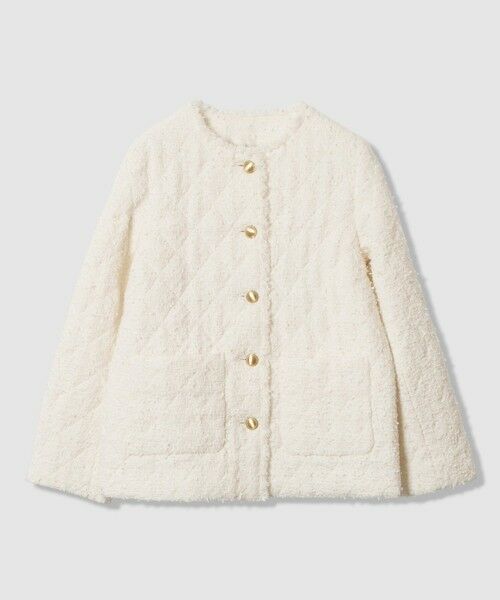 ANAYI / アナイ その他アウター | フラッグツイードキルティングコート | 詳細6