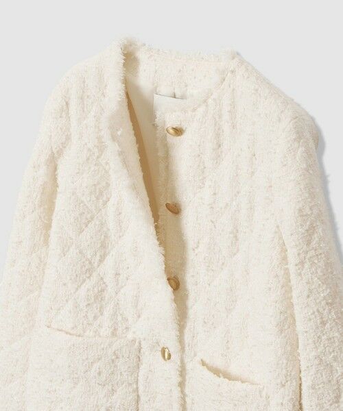 ANAYI / アナイ その他アウター | フラッグツイードキルティングコート | 詳細8