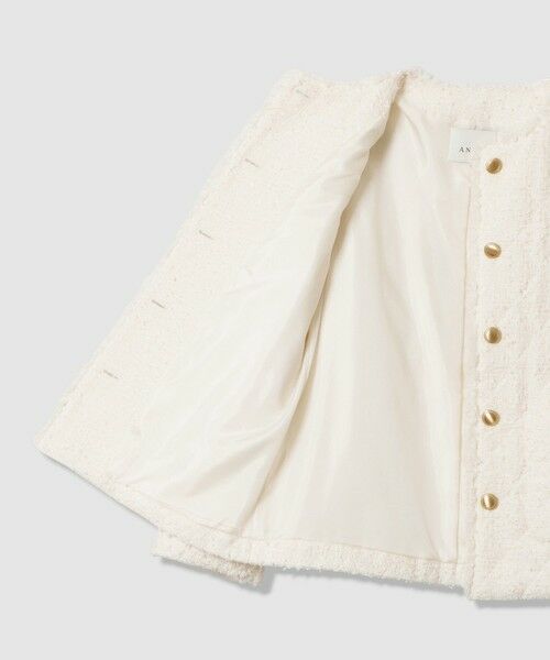 ANAYI / アナイ その他アウター | フラッグツイードキルティングコート | 詳細12
