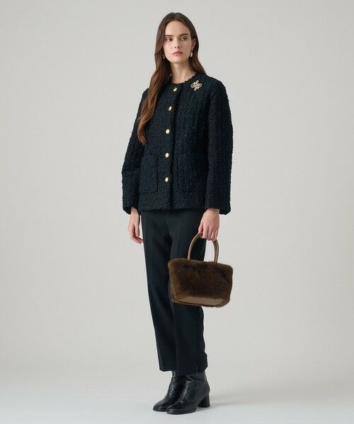 ANAYI / アナイ その他アウター | フラッグツイードキルティングコート | 詳細16