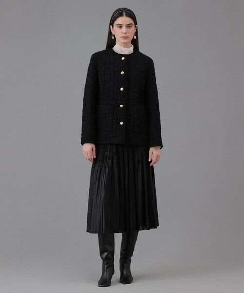 ANAYI / アナイ その他アウター | フラッグツイードキルティングコート | 詳細17