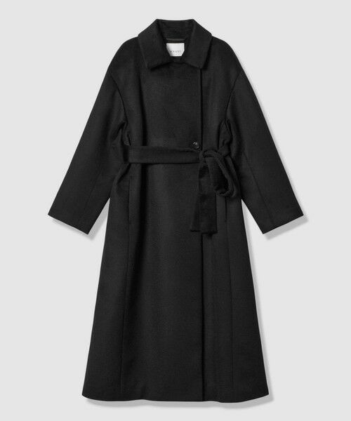 ANAYI / アナイ トレンチコート | カシミヤステンカラーコート(black (95))