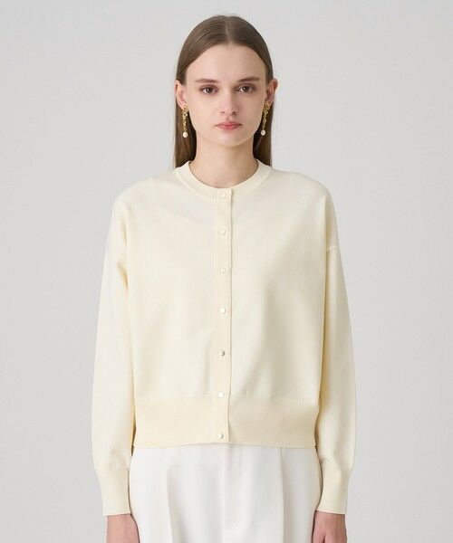 ANAYI / アナイ カーディガン・ボレロ | ドット釦ブルゾン カーディガン | 詳細1