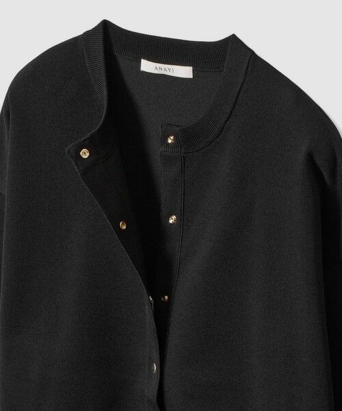 ANAYI / アナイ カーディガン・ボレロ | ドット釦ブルゾン カーディガン | 詳細23