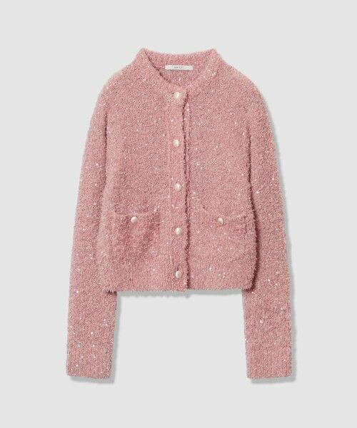 ANAYI / アナイ カーディガン・ボレロ | スパンコールモールクルー カーディガン | 詳細15