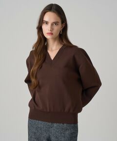 ANAYI / アナイ ニット・セーター | ボリュームショルダーVプルオーバー