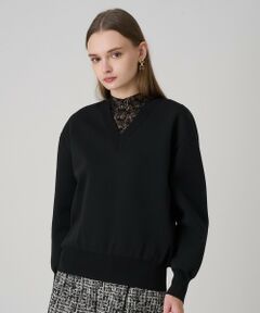 ANAYI / アナイ ニット・セーター | ボリュームショルダーVプルオーバー