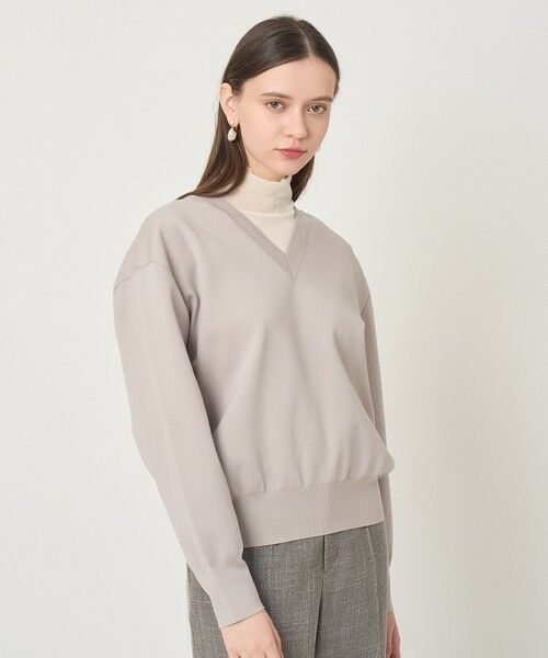 ANAYI / アナイ ニット・セーター | ボリュームショルダーVプルオーバー | 詳細2