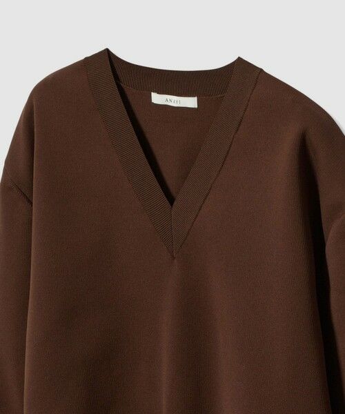 ANAYI / アナイ ニット・セーター | ボリュームショルダーVプルオーバー | 詳細8