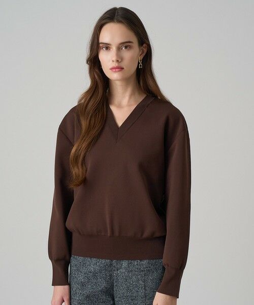 ANAYI / アナイ ニット・セーター | ボリュームショルダーVプルオーバー | 詳細3