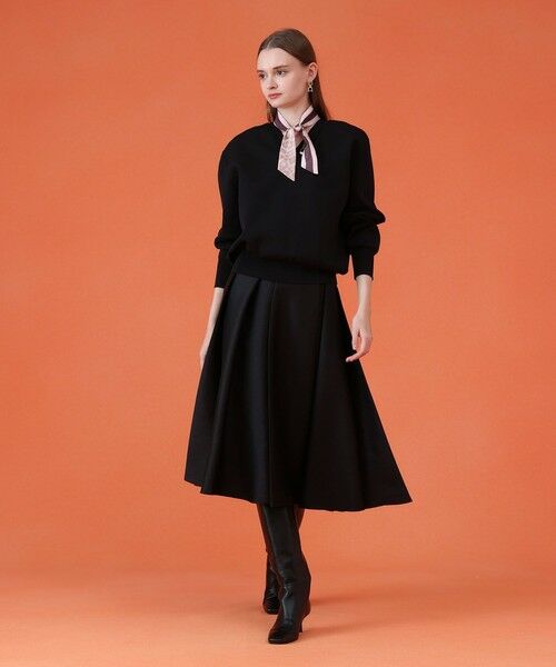 ANAYI / アナイ ニット・セーター | ボリュームショルダーVプルオーバー | 詳細16