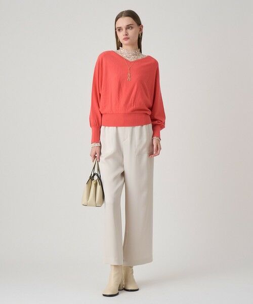 ANAYI / アナイ ニット・セーター | リブウエストドルマン プルオーバー | 詳細13