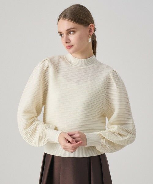 ANAYI / アナイ ニット・セーター | リップルタックパフ プルオーバー | 詳細1