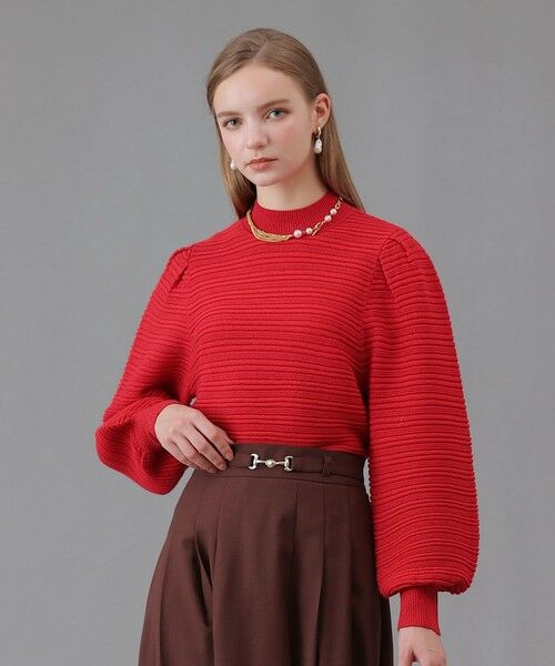 ANAYI / アナイ ニット・セーター | リップルタックパフ プルオーバー | 詳細8