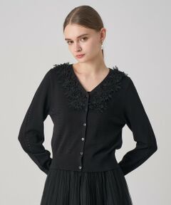 ANAYI / アナイ カーディガン・ボレロ | 立体フラワーレースV カーディガン