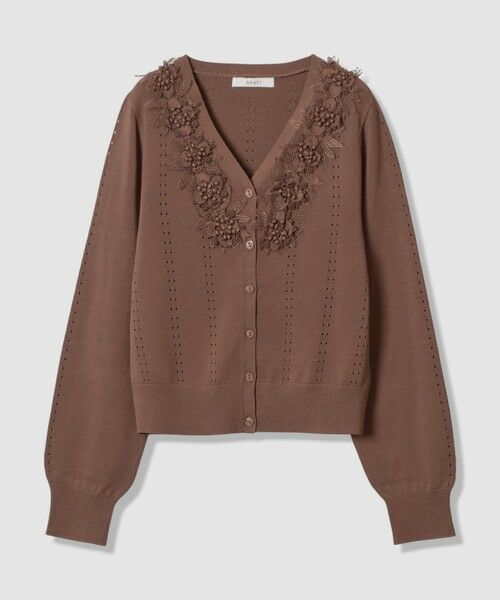 ANAYI / アナイ カーディガン・ボレロ | 立体フラワーレースV カーディガン | 詳細13