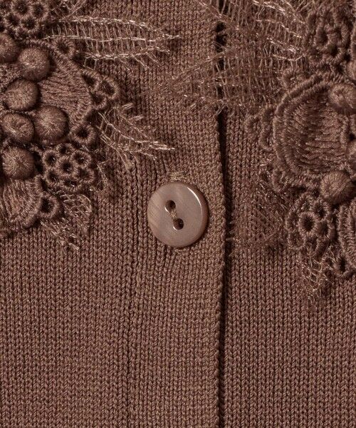 ANAYI / アナイ カーディガン・ボレロ | 立体フラワーレースV カーディガン | 詳細15
