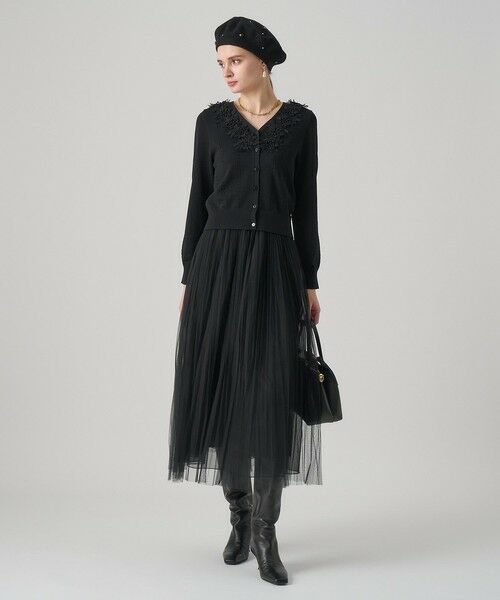 ANAYI / アナイ カーディガン・ボレロ | 立体フラワーレースV カーディガン | 詳細20