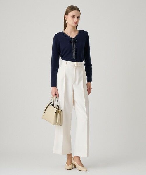 ANAYI / アナイ ハンドバッグ | ◇シュリンクレザー2WAYハンドバッグ | 詳細1