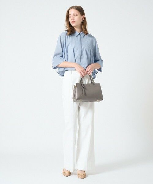 ANAYI / アナイ ハンドバッグ | ◇シュリンクレザー2WAYハンドバッグ | 詳細5