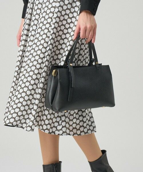 ANAYI / アナイ ハンドバッグ | ◇シュリンクレザー2WAYハンドバッグ | 詳細10