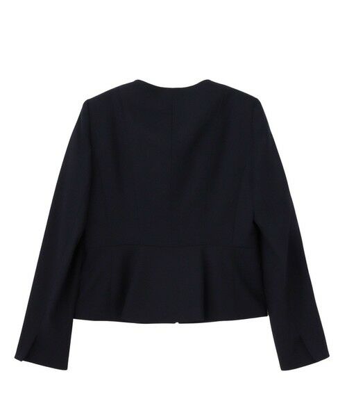 ANAYI / アナイ ノーカラージャケット | 【セットアップ対応商品】ウールジョーゼットクルー ジャケット | 詳細9