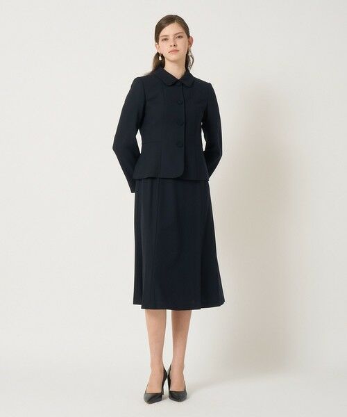 ANAYI / アナイ テーラードジャケット | 【セットアップ対応商品】ウールジョーゼットステンカラー ジャケット | 詳細6