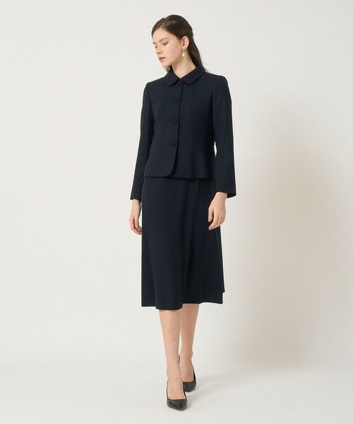 ANAYI / アナイ テーラードジャケット | 【セットアップ対応商品】ウールジョーゼットステンカラー ジャケット | 詳細7